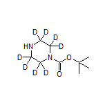 1-Boc-piperazine-2,2,3,3,5,5,6,6-d8