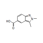 2,3-Dimethyl-2H-indazole-5-carboxylic Acid