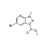 Methyl 5-Bromo-1-methyl-1H-pyrazolo[3,4-b]pyridine-3-carboxylate