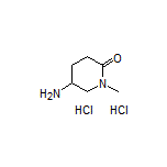 5-Amino-1-methylpiperidin-2-one Dihydrochloride