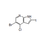 5-Bromo-4-chloro-2-iodo-7-azaindole