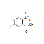 2-Methyl-5-nitroisonicotinic Acid