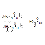 (3S,4S)-1-Boc-N,4-dimethylpiperidin-3-amine Hemioxalate