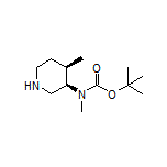 (3R,4R)-N-Boc-N,4-dimethylpiperidin-3-amine