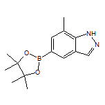 7-methyl-5-(4,4,5,5-tetramethyl-1,3,2-dioxaborolan-2-yl)-1H-indazole