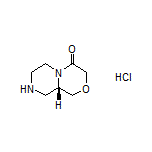 (S)-Hexahydropyrazino[2,1-c][1,4]oxazin-4(3H)-one Hydrochloride