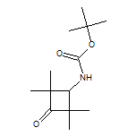 tert-butyl N-(2,2,4,4-tetramethyl-3-oxocyclobutyl)carbamate