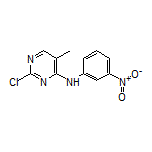 2-Chloro-5-methyl-N-(3-nitrophenyl)pyrimidin-4-amine