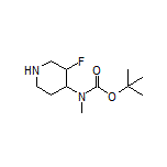 N-Boc-3-fluoro-N-methylpiperidin-4-amine