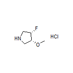 (3S,4R)-3-Fluoro-4-methoxypyrrolidine Hydrochloride