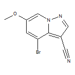 4-Bromo-6-methoxypyrazolo[1,5-a]pyridine-3-carbonitrile