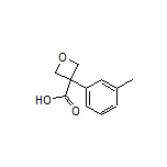 3-(m-Tolyl)oxetane-3-carboxylic Acid