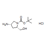 [(2S,4S)-4-Amino-1-Boc-2-pyrrolidinyl]methanol Hydrochloride