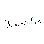 1-(1-Benzyl-3-methyl-3-pyrrolidinyl)-N-Boc-methanamine