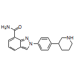 2-[4-(3-Piperidyl)phenyl]-2H-indazole-7-carboxamide