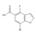 7-Bromo-4-fluorobenzofuran-5-carboxylic Acid