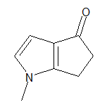 1-Methyl-5,6-dihydrocyclopenta[b]pyrrol-4(1H)-one