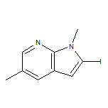 2-Iodo-1,5-dimethyl-7-azaindole