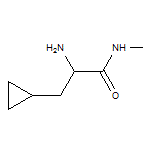 2-Amino-3-cyclopropyl-N-methylpropanamide Hydrochloride