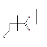 tert-Butyl 1-Methyl-3-oxocyclobutanecarboxylate