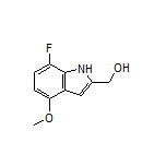 (7-Fluoro-4-methoxy-1H-indol-2-yl)methanol