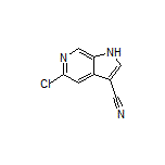 5-Chloro-6-azaindole-3-carbonitrile