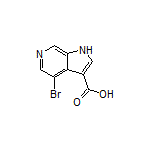 4-Bromo-6-azaindole-3-carboxylic Acid