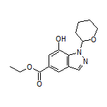 Ethyl 7-Hydroxy-1-(tetrahydro-2H-pyran-2-yl)-1H-indazole-5-carboxylate