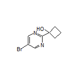 1-(5-Bromopyrimidin-2-yl)cyclobutanol