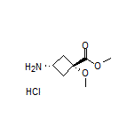 Methyl trans-3-Amino-1-methoxycyclobutanecarboxylate Hydrochloride