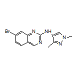 7-Bromo-N-(1,3-dimethyl-1H-pyrazol-4-yl)quinazolin-2-amine