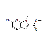 Methyl 6-Chloro-1-methyl-7-azaindole-2-carboxylate