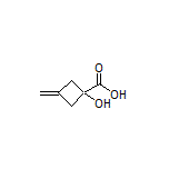 1-Hydroxy-3-methylenecyclobutanecarboxylic Acid