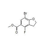 Methyl 7-Bromo-4-fluoro-2,3-dihydrobenzofuran-5-carboxylate