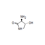 (3S,4R)-3-Amino-4-hydroxypyrrolidin-2-one