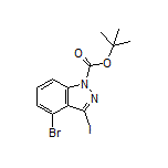 1-Boc-4-bromo-3-iodoindazole