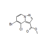 Methyl 5-Bromo-4-chloropyrazolo[1,5-a]pyridine-3-carboxylate