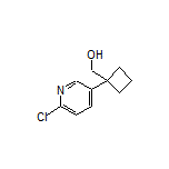 [1-(6-Chloropyridin-3-yl)cyclobutyl]methanol