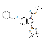 1-Boc-6-(benzyloxy)indole-3-boronic Acid Pinacol Ester