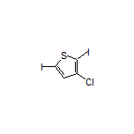 3-Chloro-2,5-diiodothiophene