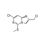 7-Chloro-2-(chloromethyl)-5-(methylthio)imidazo[1,2-c]pyrimidine