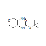 (3R,4R)-4-(Boc-amino)-3-aminotetrahydro-2H-pyran