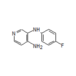 N3-(4-Fluorophenyl)pyridine-3,4-diamine