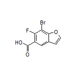 7-Bromo-6-fluorobenzofuran-5-carboxylic Acid