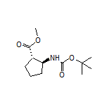 Methyl (1S,2S)-2-(Boc-amino)cyclopentanecarboxylate