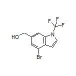 [4-Bromo-1-(trifluoromethyl)-6-indolyl]methanol