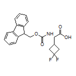 (S)-2-(Fmoc-amino)-2-(3,3-difluorocyclobutyl)acetic Acid