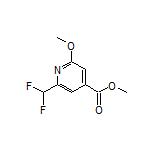 Methyl 2-(Difluoromethyl)-6-methoxyisonicotinate