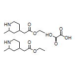 Ethyl 2-(2-Methyl-4-piperidyl)acetate Hemioxalate