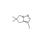 3-Iodo-5,5-dimethyl-5,6-dihydro-4H-pyrrolo[1,2-b]pyrazole